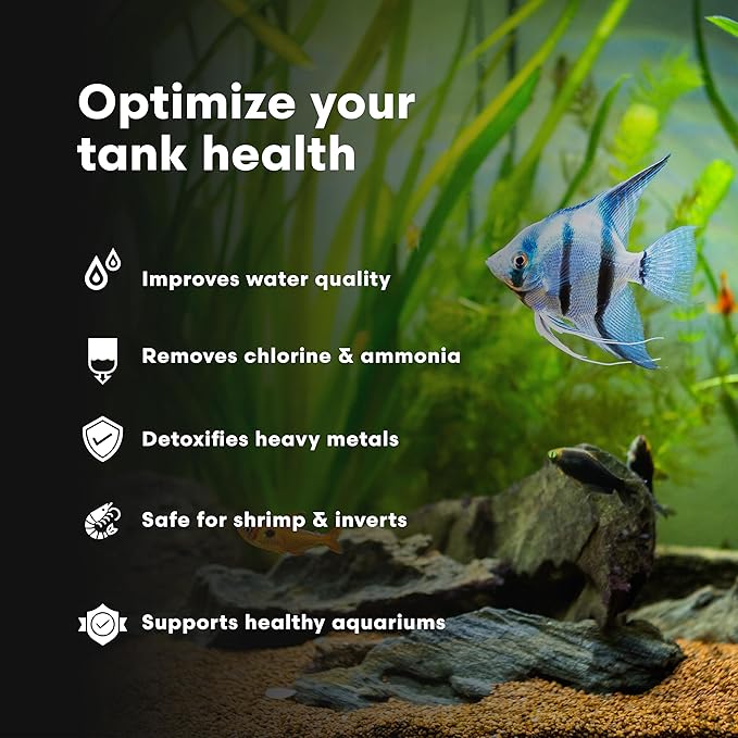 Brightwell Aquatics Shrimp Prep – Water Conditioner for Freshwater Shrimp & Aquariums – Removes Chlorine, Ammonia & Heavy Metals – Promotes Healthy Habitat, 250 ml