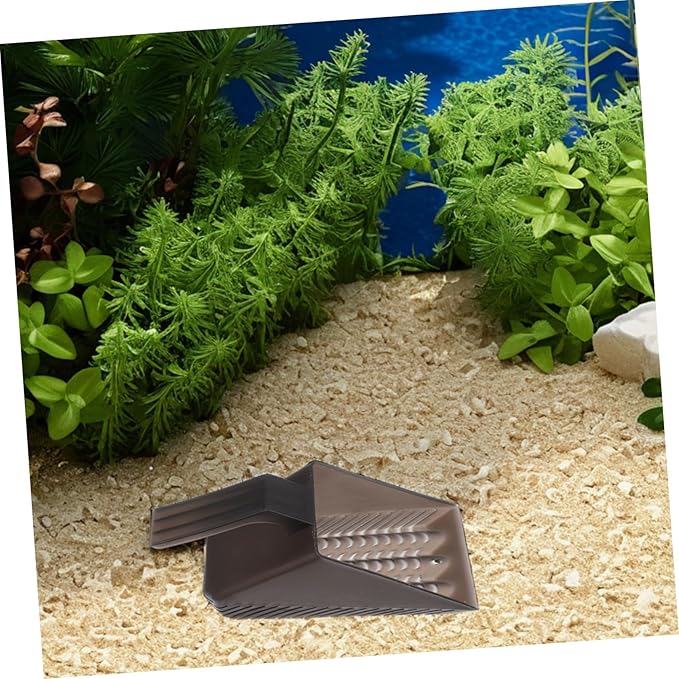 Milisten Aquarium Sand Cleaner Tools Fish Tank Strainer and Substrate Shovel Material for Easy Tank Maintenance Unique Mudbottom Plant Roots