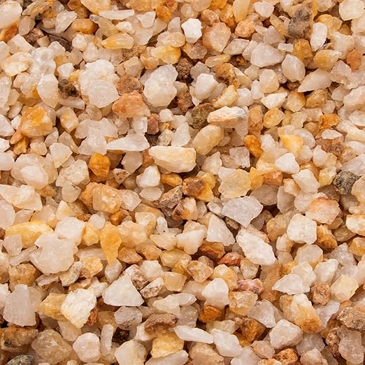 18 Pounds Natural Decorative Sand,Coarse Sand Stone,Coarse Silica Sand,use in Aquariums,Crafts,Decor,Vase Filler,Succulent Rocks