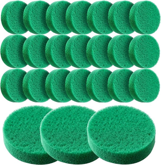 SaferCCTV 24Pcs Fine Filter Pads Water Polishing Pad Compatible with Fx4, Fx5, Fx10, Aquarium Filter Canister Filter Cotton Replacement Pad