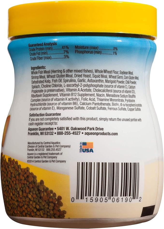 Aqueon Tropical Granules 3.25 Ounces