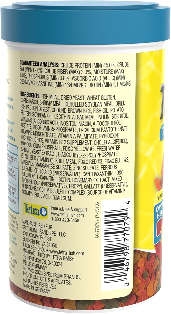 Tetra 77079 TetraPRO Color Crisps for Fishes, 2.65 oz (Pack of 2)