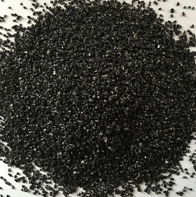 1 LB Gorgeous Aquarium Decoration - Aquarium Black Bottom Sand - Succulents Pavement