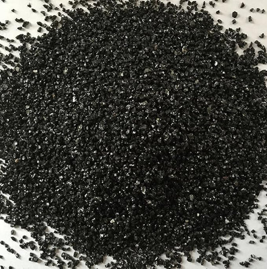 1 LB Gorgeous Aquarium Decoration - Aquarium Black Bottom Sand - Succulents Pavement