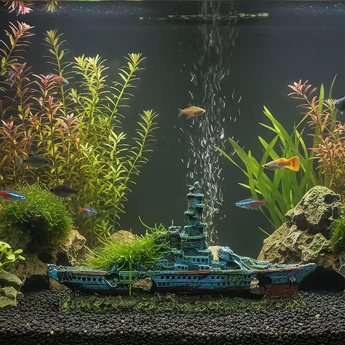 Fish Tank Decoration Aquarium Decor Accessories Resin Material