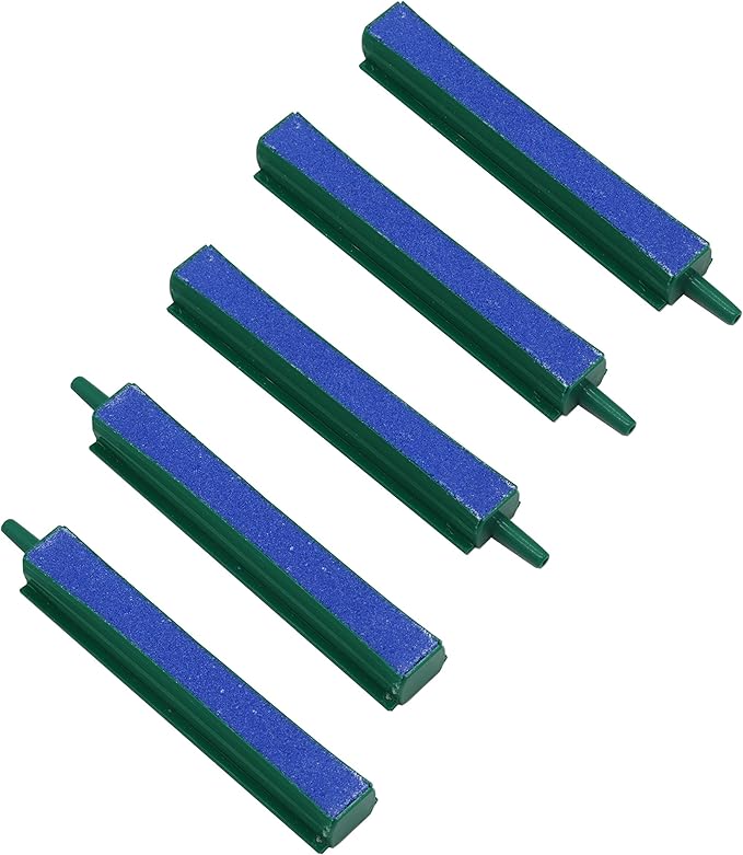 5pcs Fish Tank Air Stones Bar, 4 Inch, Bubble Release Oxygen Diffuser Bar