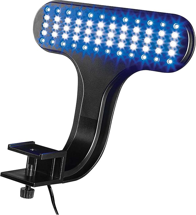 Coralife Aquarium Fish Tank Marine Salt Water Clip-On LED Light