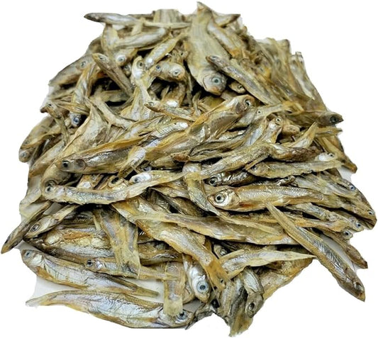 1"- 3" Fresh Water Freeze Dried Fish for Piranha, Large Fish, Turtles, Cats, Sugar Glider, Marmosets, Chinchillas, Squirrels, Hamsters…1-lb & 4oz Lg Jar