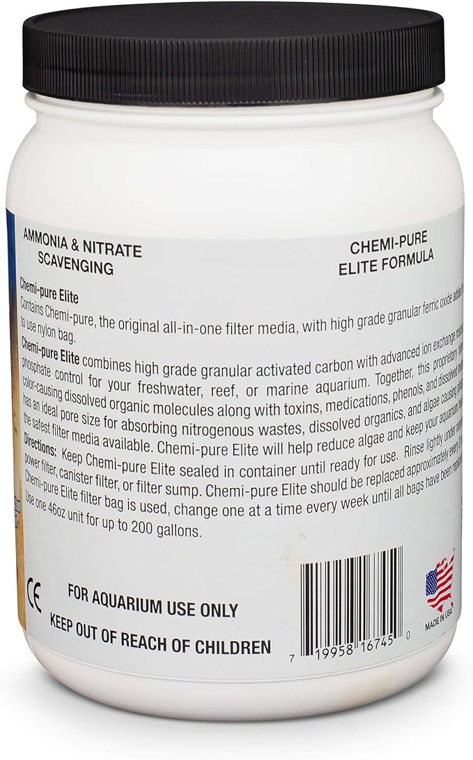 Boyd Enterprises ABE16745 Chemipure Elite Grande for Aquarium, 46 Oz. (1332g)