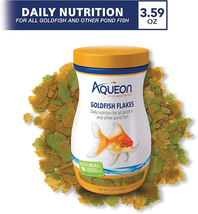 Aqueon Goldfish Flakes 3.59 Ounces