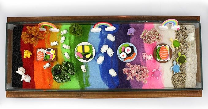 NW Wholesaler - 1 lb Bright Fine Floral Sand for Vases, Planters and Pots, Terrariums, Aquariums, Fairy Garden, and Arts & Crafts (Woodbine)