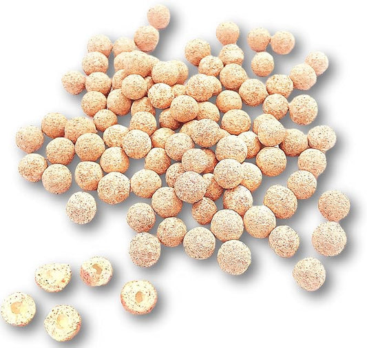 bio Balls for Aquarium Filter Media Pond Filter Material Ceramic Ring Aquarium for Fish Tank Media Bags Hollow Material Accessories (1.1, Pounds)