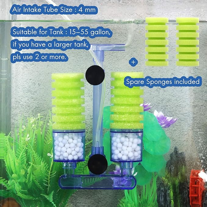 capetsma Sponge Fish Tank Filter Aquarium Filter