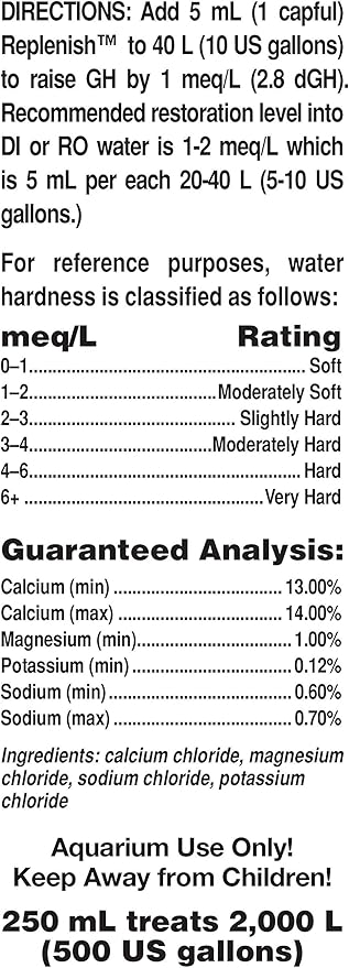 Seachem Replenish 250ml (8.5oz)