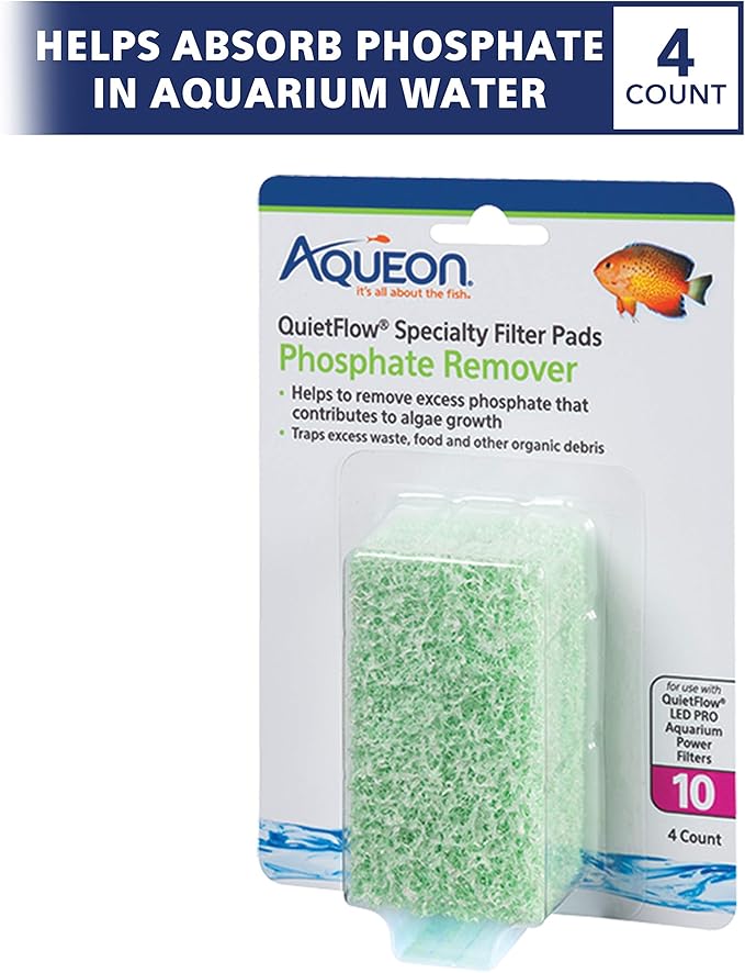 Aqueon Replacement Specialty Filter Pads Phosphate Remover 10