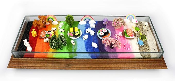 NW Wholesaler - 1 lb Bright Fine Floral Sand for Vases, Planters and Pots, Terrariums, Aquariums, Fairy Garden, and Arts & Crafts (Woodbine)