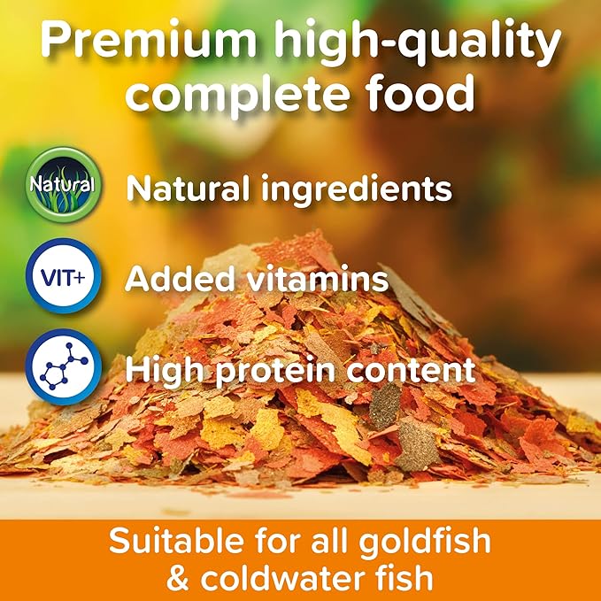 King British Goldfish Flake Food, 200 g