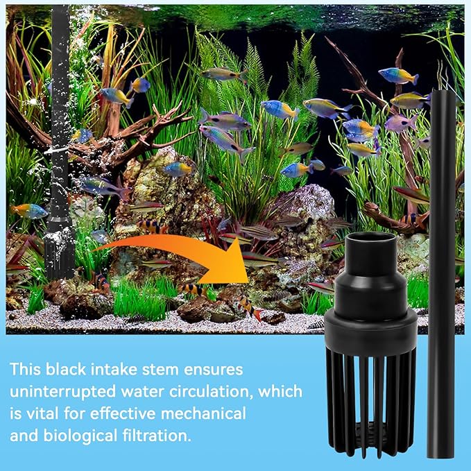 Magluv A20011 Intake Stem with Intake Strainer Fit for Fluval 305/405/306/406 External Filter Fluval Filter Intake Stem Intake Assembly for Fluval Replacement Parts