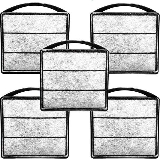 TARARIUM Fish Tank Filter Replacement Filter Element 5PSC, Cotton Material Suitable for IX-90 Daily Filter Replacement (White, IX-90-5PSC) not Suitable for IX-90