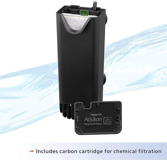 Aqueon QuietFlow E Internal Power Filter Extra Small - 3 Gallon