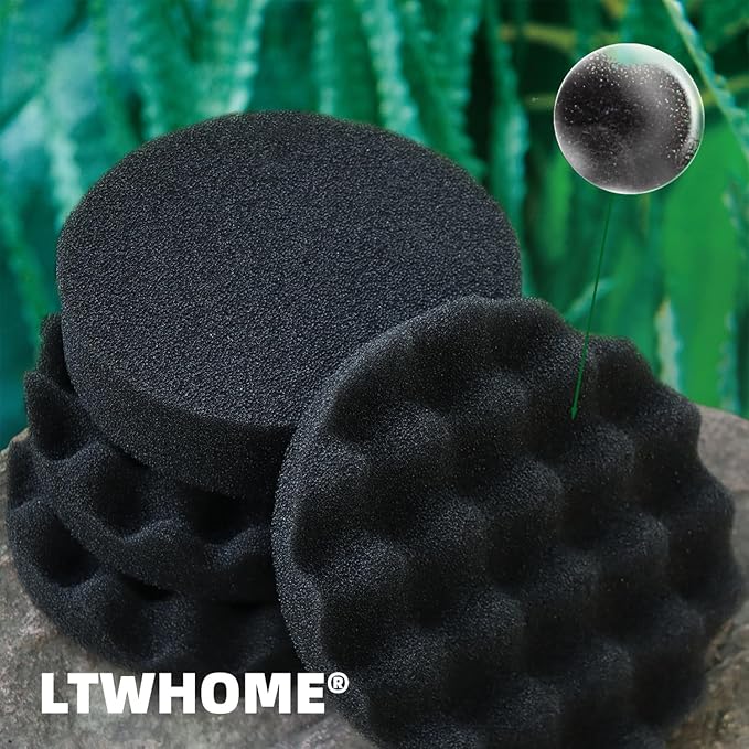 Bio-Foam Filter Pads Non But Suitable Fit Fit for Fluval FX5 / FX6 Filters(Pack of 12)