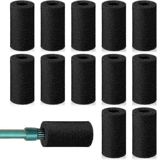 12PCS Pre Filter Sponge, 0.8" Aquarium Filter Sponge Aquarium Intake Sponges Replacement AquariumSponges Foam Roll for Fish Tank