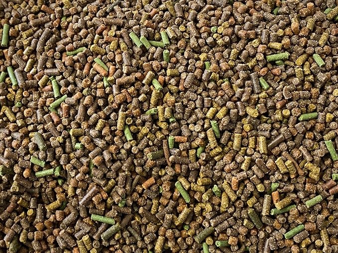 Super Freshwater Shrimp Food,Calcium,Spirulina,Crayfish & Snail Mix,Cherry Shrimp,Bottom Feeders - A109 (Veggie & Krill, 32oz - 2 LBS.)