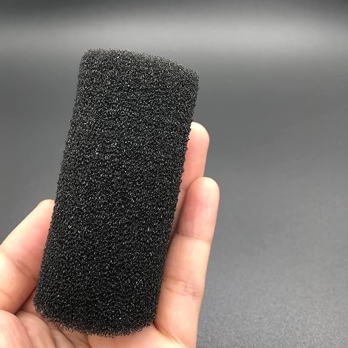 Ailindany 4PCS Pre Filter Sponge Aquarium Filter Foam Sponge Rolls Compatible Filter Accessories for Fish Tank Large