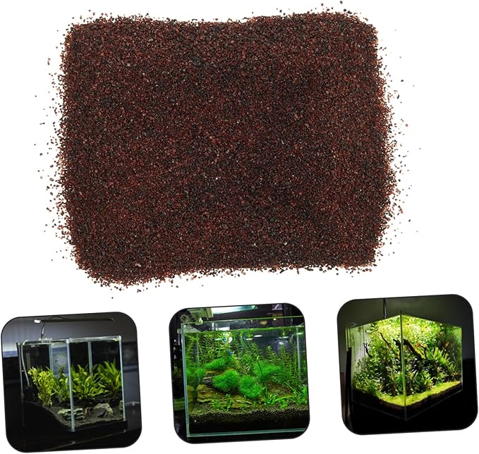 BESPORTBLE Fish Tank Sand Aquarium Gravel Plant Stones Decor for Freshwater Aquarium