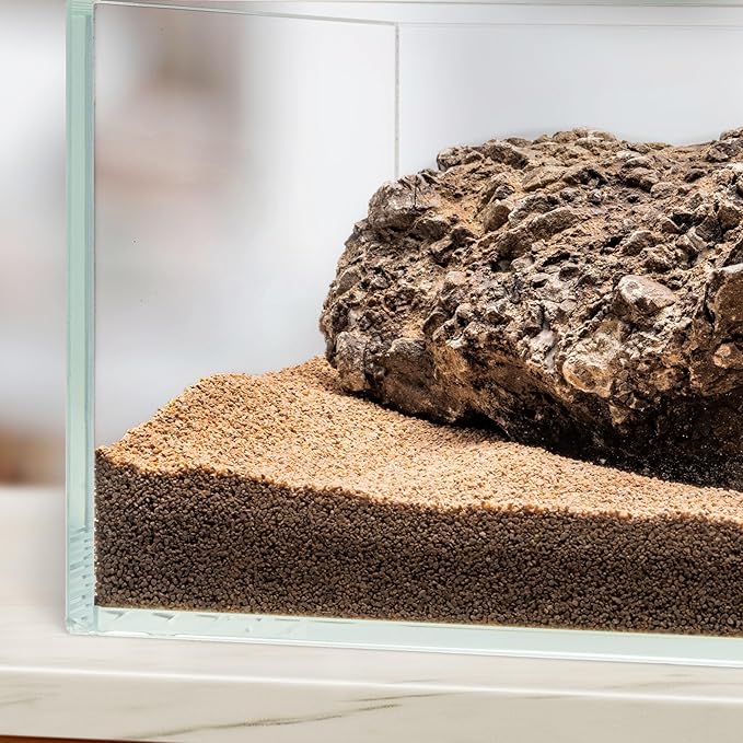 UNS Controsand - Mojave, 3L - Natural Freshwater 0.4-0.9mm Warm Sand for Aquascaping Planted Tanks - Aquarium, Terrarium, Paludarium Substrate for Betta, Shrimp, Fish, Jumping Spider, Turtle