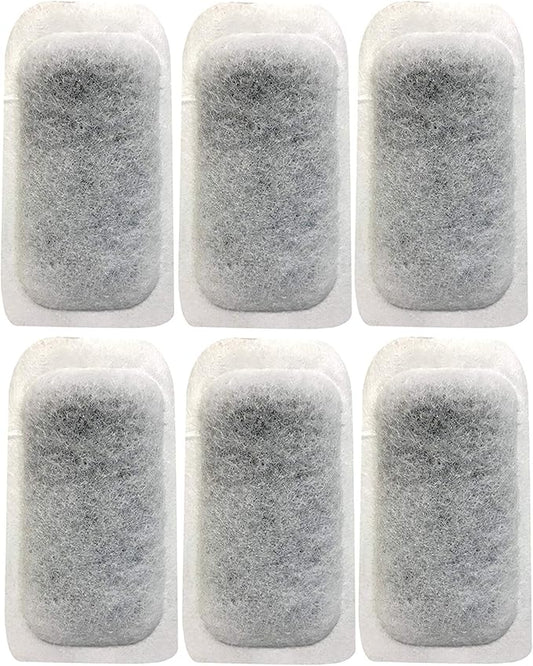 Penn-Plax Replacement Filter Media Cartridge for NuWave Betta Fish Tank Kit – 6-Pack