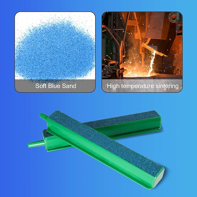 4 Inch Air Stone Bar Bubble Diffuser for Fish Tank Aquarium, 6-Pack