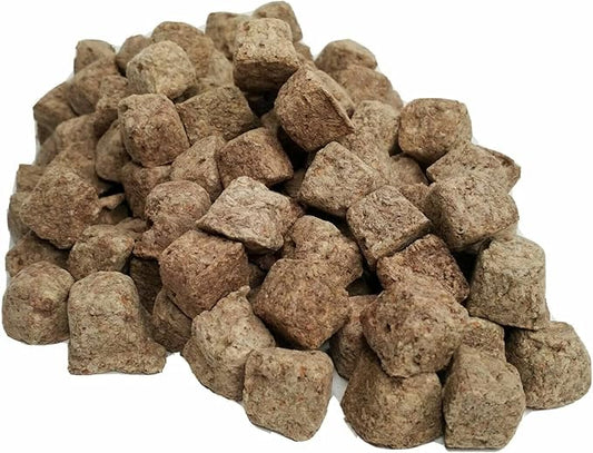 Brine Shrimp Cubes, 100% Freeze Dried Brine Shrimp for All Tropical Fish, Marine Fish, Land & Aquatic Turtles. Aquatic Foods Premium Freeze Dried Tropical Fish Foods...2-lbs