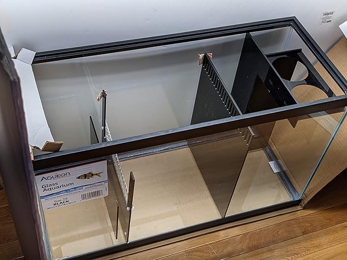 Aquarium Sump Refugium DIY Kit for Portein Skimmer Sump - Chamber dividers for 29 Gallon Standard Tank (Tank is not Included, Dividers Only)
