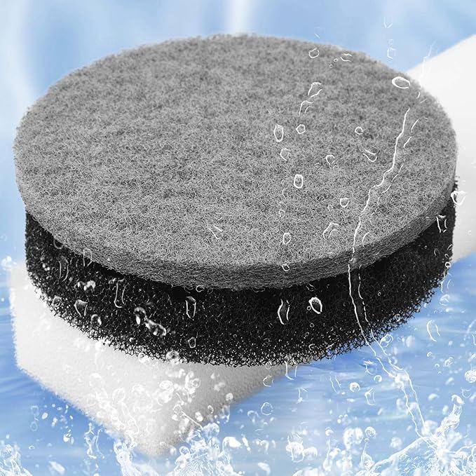Threlaco 28 Pcs Aquarium Media Kit Compatible with Fluval Fx4/ Fx5/ Fx6 Filter, Carbon Foam Pad, Nitrite Remover Pads, Activated Carbon, Foam Block, Silicone Lube, Towels, Ceramic Ring, Mesh Bag