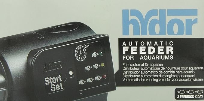 Hydor Automatic Fish Feeder - Battery Powered, with Air Connection - Original EkoMixo