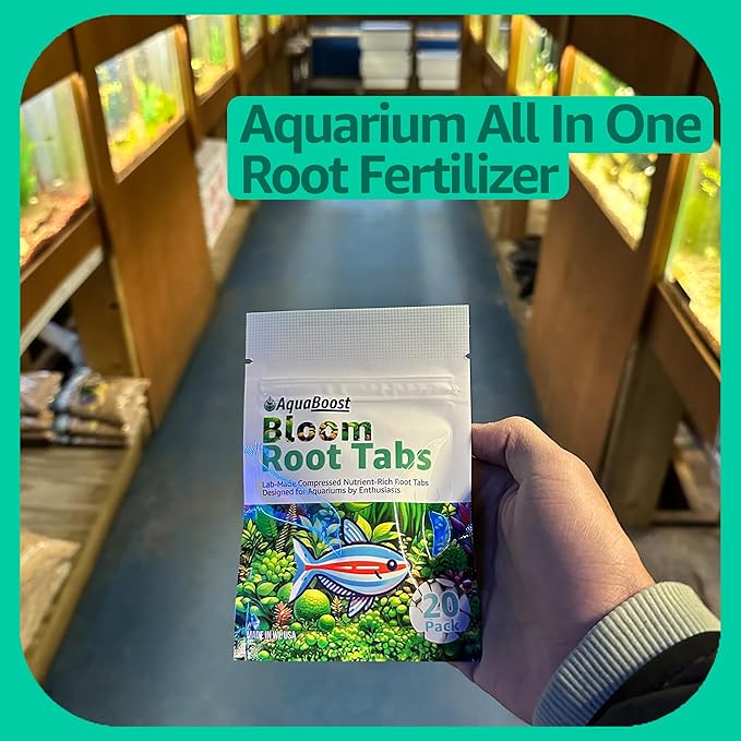 Bloom Root Tabs Aquarium Plant Supplement | Fish Tank Root Tabs (20 Pack)