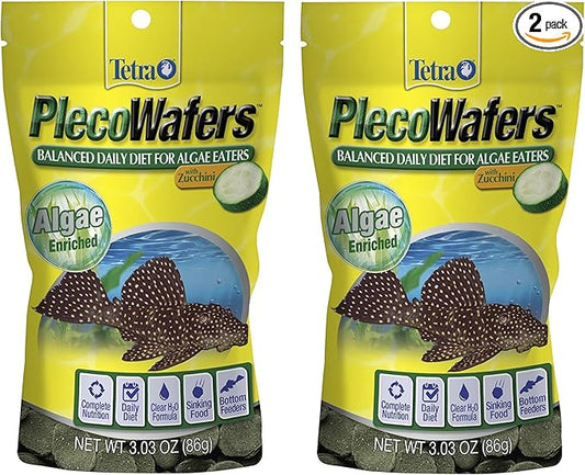 Tetra 77016 TetraVeggie Algae Wafers, 6-Ounce, 172-Gram