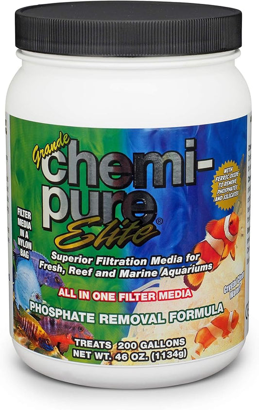 Boyd Enterprises ABE16745 Chemipure Elite Grande for Aquarium, 46 Oz. (1332g)
