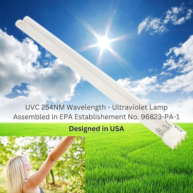 LSE Lighting 36W Equivalent UV Bulb Replacement for Tetra Models | High Performance Replacement Bulb | Designed in USA