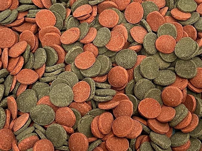 Ultra 12mm Wafer Mix with Spirulina & Bug Wafers,Cory Cats,Pleco Fish 16oz A413