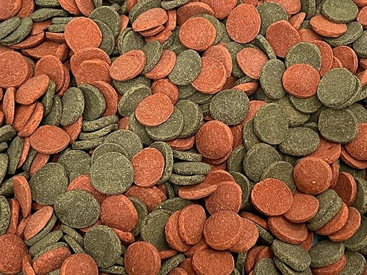 Ultra 12mm Wafer Mix with Spirulina & Bug Wafers,Cory Cats,Pleco Fish 16oz A413