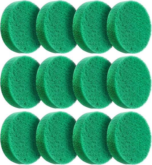 SaferCCTV 12Pcs Fine Filter Pads Water Polishing Pad Compatible with Fx4, Fx5, Fx9, Aquarium Filter Canister Filter Cotton Replacement Pad