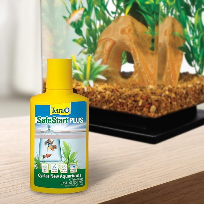Tetra SafeStart Plus 250 mL, for Newly Set-Up Fish Aquariums