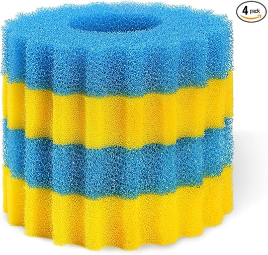 AQUANEAT Replacement Sponge Filter Media Pad Compatible With VIVOHOME/VEVOR/VIVOGROW 1580/1840 GPH or SUNSUN CPF-2500/3500 Pressure Pond Filter for Koi Fish
