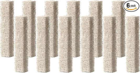 AQUANEAT 6-Pack Replacement Ammonia Reducer Pads Compatible with Aqueon QuietFlow 30 and 50 LED PRO Aquarium Power Filter