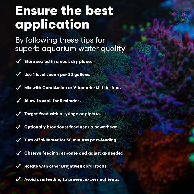 Brightwell Aquatics Reef Blizzard-A – High-Protein Planktonic Blend for Anemones, Planktivorous Fish & Marine Invertebrates – Enhances Color & Growth, 16 kg