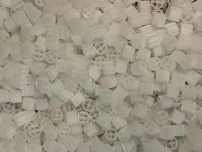Filter Moving Bed Biofilm Reactor (MBBR) for Aquaponics,Aquaculture,Hydroponics - Ponds - Aquariums by Wholesale Koi Farm,(6 Gallons,Weight 6 lbs)