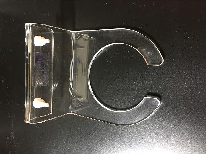 Marine Color 7" inch Pre Filter Sock Holder Mount Bracket, Acrylic Made