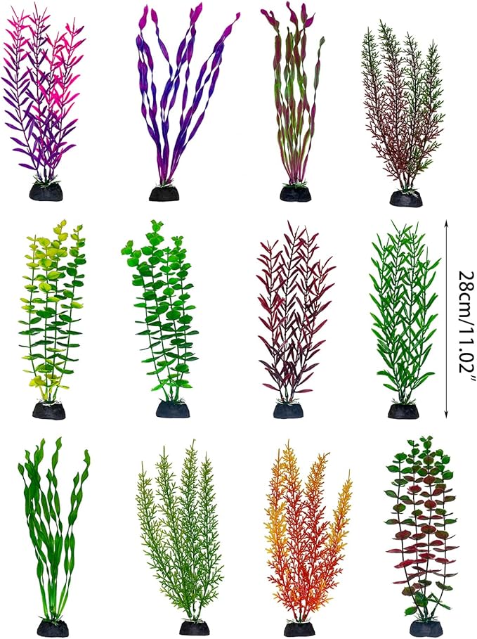 Artificial Water Plant Aquarium Decor Fishtank Grass Decoration Plant Aquatic Plant Fishtank Artificial Water Grass Artificial Water Grass for Fish Tank, S1152